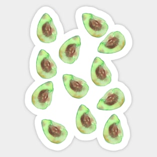 AVOCADO MANIA Sticker